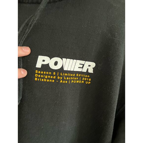 Lachlan Season 5 Power Supply Mens Hoodie Size Medium Limited Edition Fortnight - Picture 4 of 5